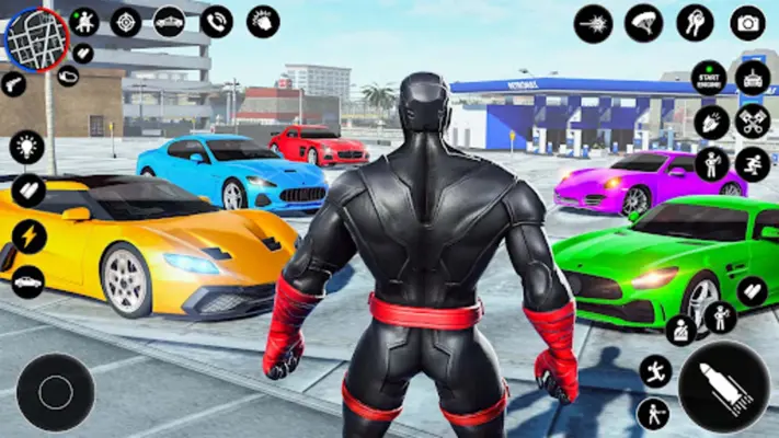 Gangster City Black Rope hero android App screenshot 1