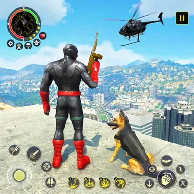 Gangster City Black Rope hero android App screenshot 6